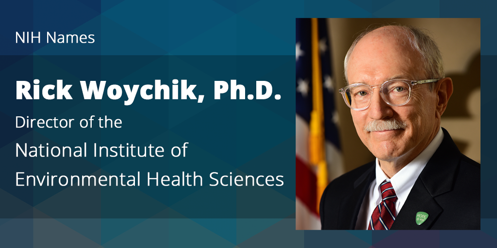 NIH Names Rick Woychik Director of the National Institute of Environmental Health Sciences