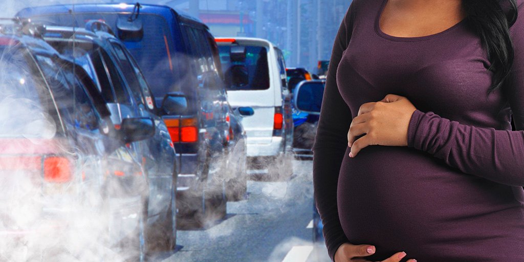 Pregnancy Hypertension Risk Increased by Traffic-related Air Pollution